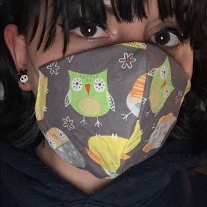 🌈B2GO FREE🌈 Owl Face Mask